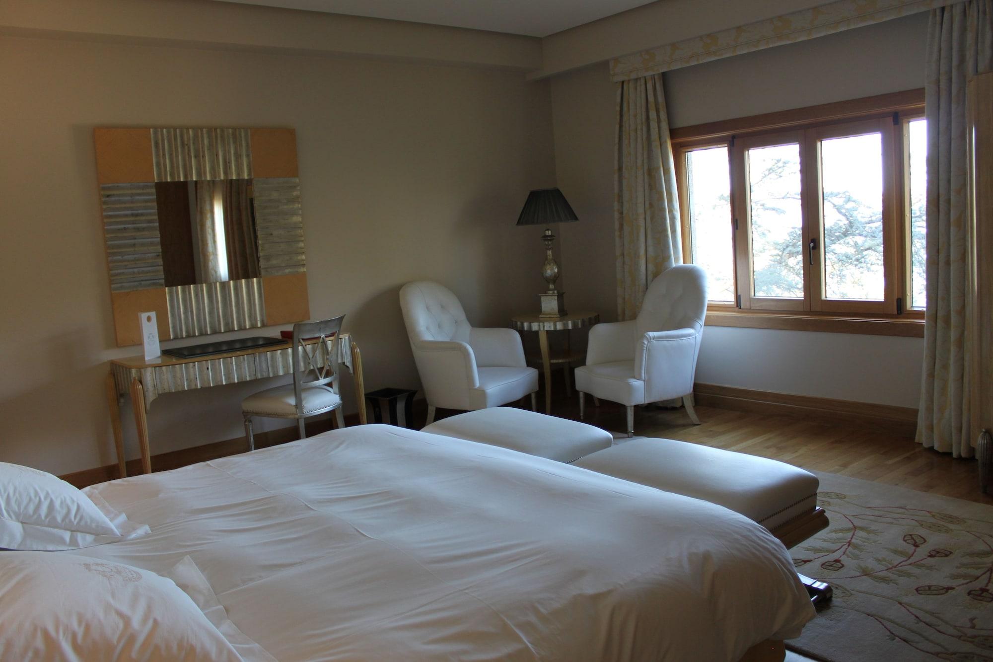ויגו Pazo Los Escudos Hotel Spa & Resort מראה חיצוני תמונה A room at the hotel